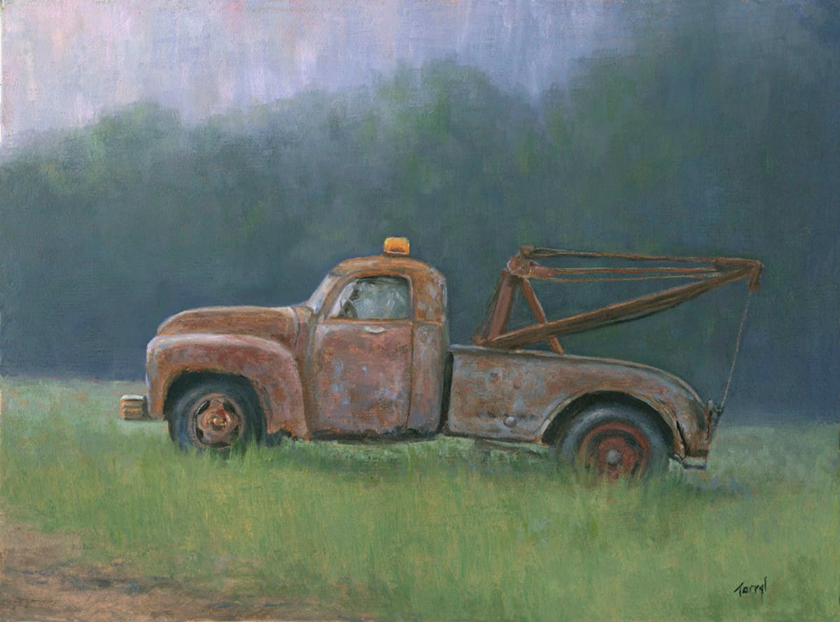 Old Chevy Tow Truck by Tarryl Gabel 