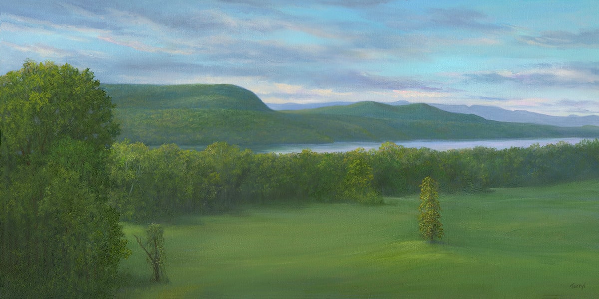 Vanderbilt Overlook, spring by Tarryl Gabel 