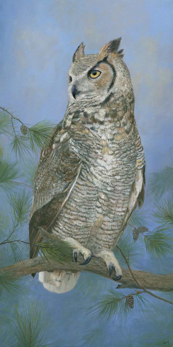 Great Horned Owl by Tarryl Gabel 