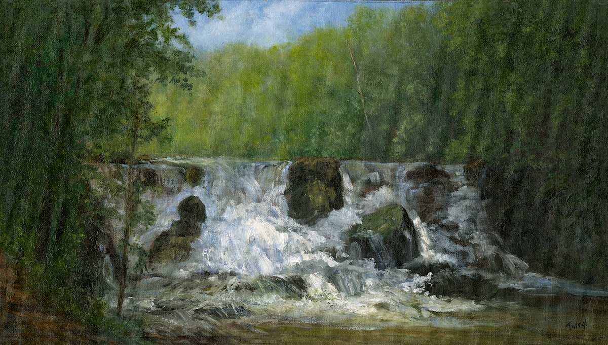 Annandale Falls, Bard College by Tarryl Gabel 