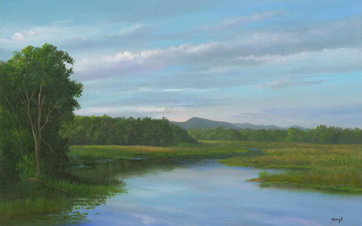 Sunrise Ausable Marsh by Tarryl Gabel 