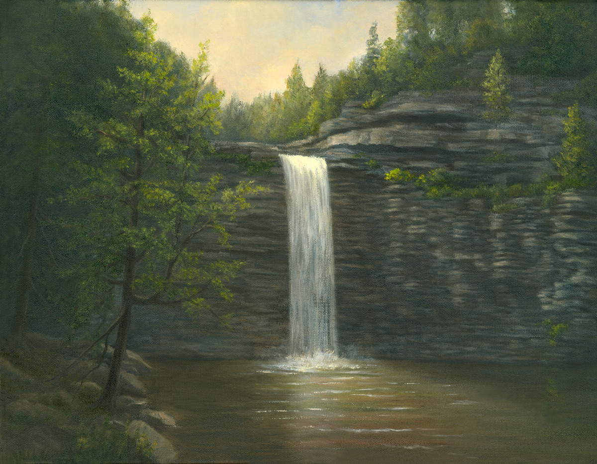 Awosting Falls- Minnewaska State Park by Tarryl Gabel 