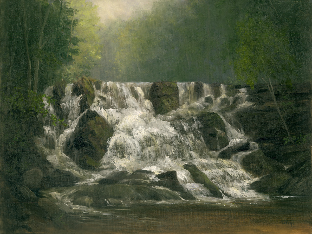 Upper Falls- Bard College by Tarryl Gabel 