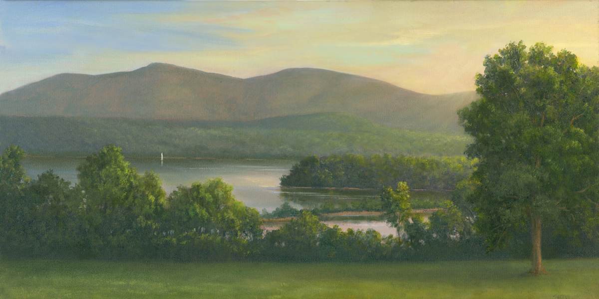 Summer morning - Bard College View by Tarryl Gabel, Image 1.