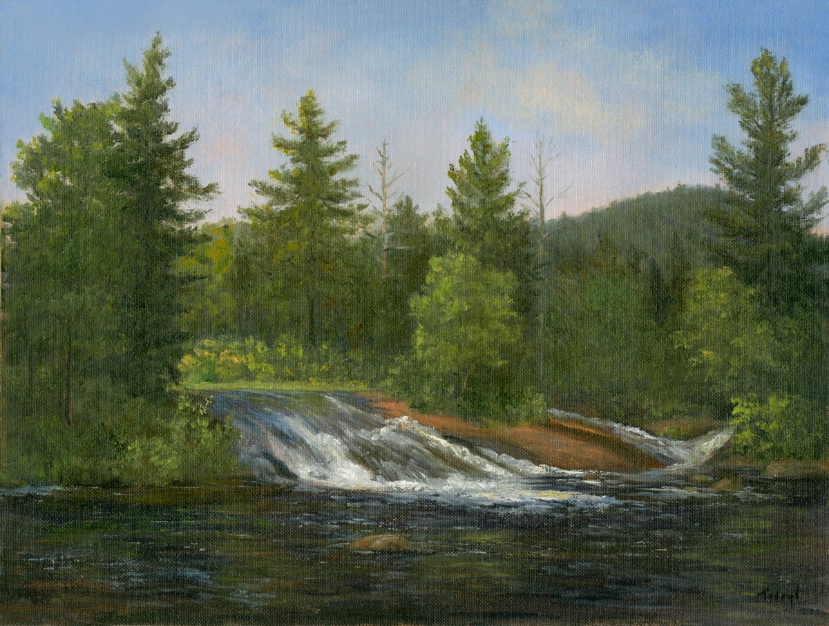 Bog River Falls, Adirondacks by Tarryl Gabel 