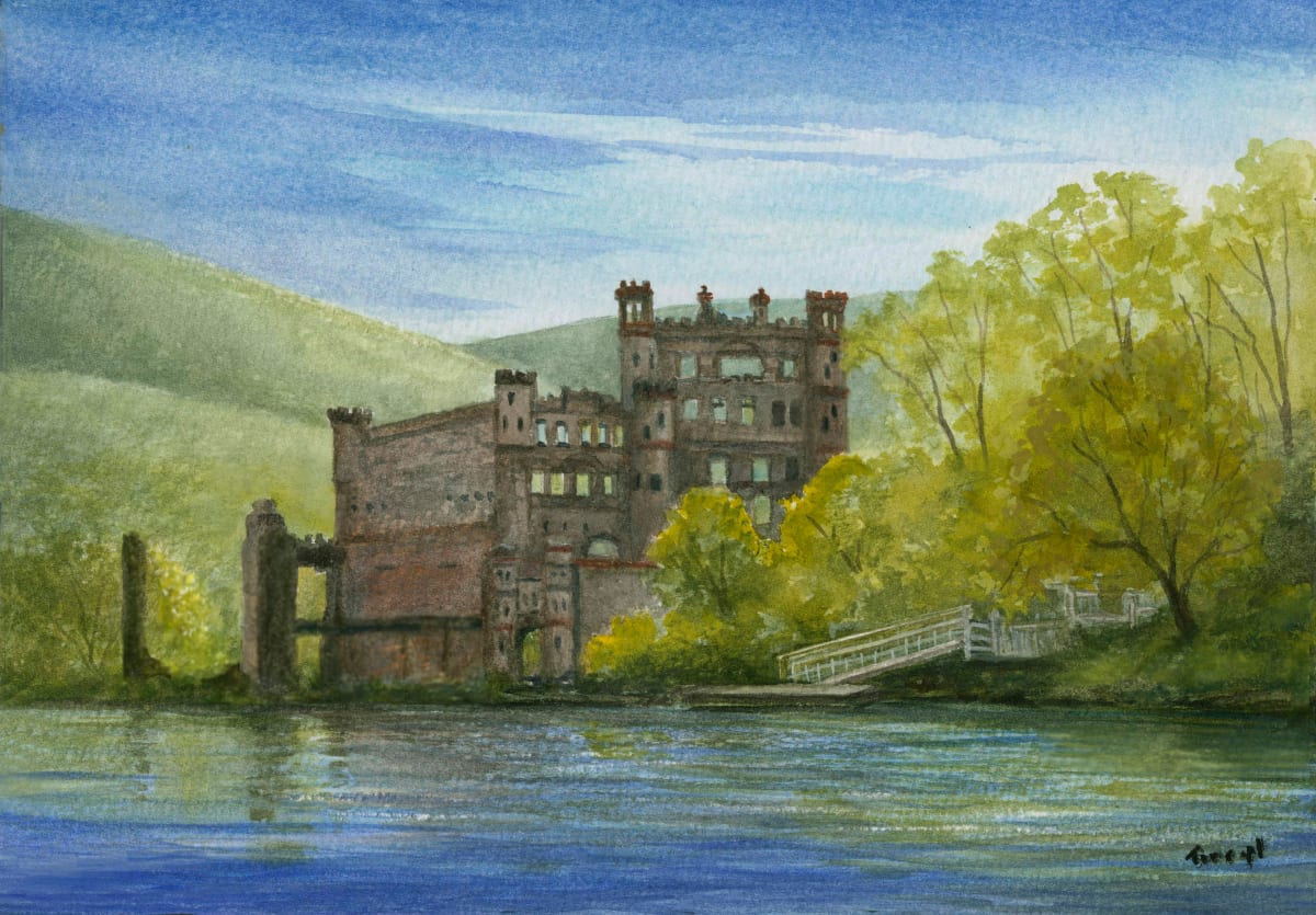 Bannerman's Castle in the Spring by Tarryl Gabel 
