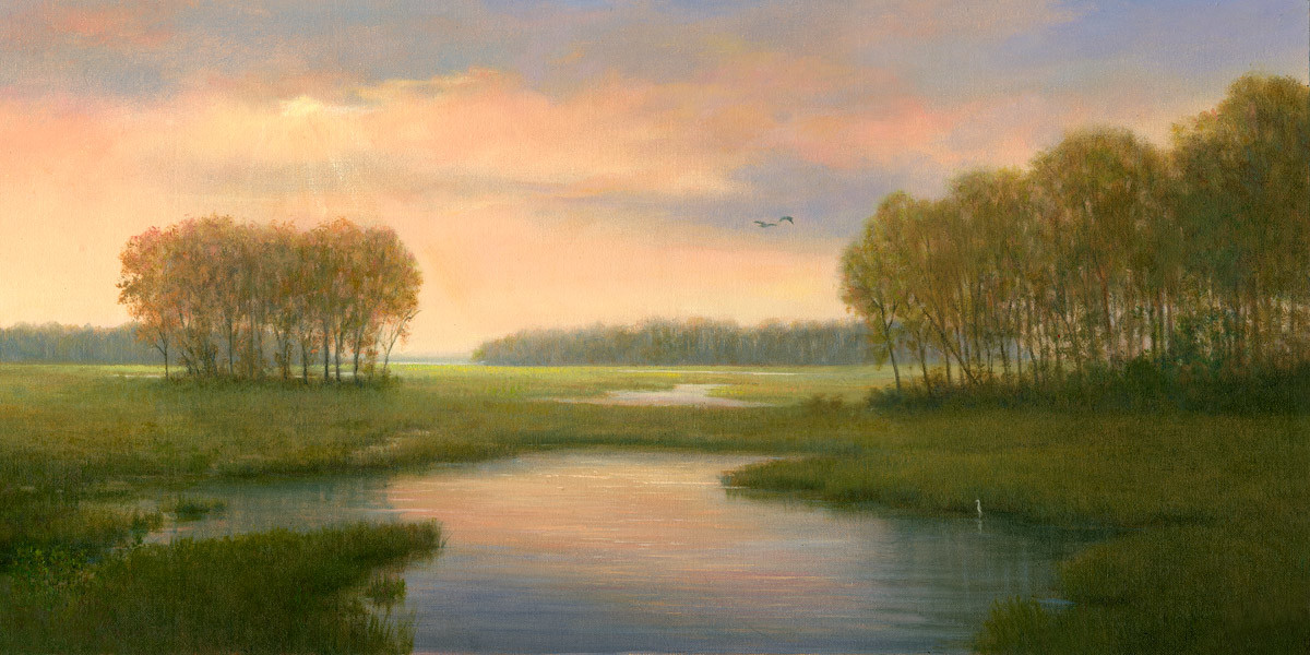 Chincoteague Marsh by Tarryl Gabel 