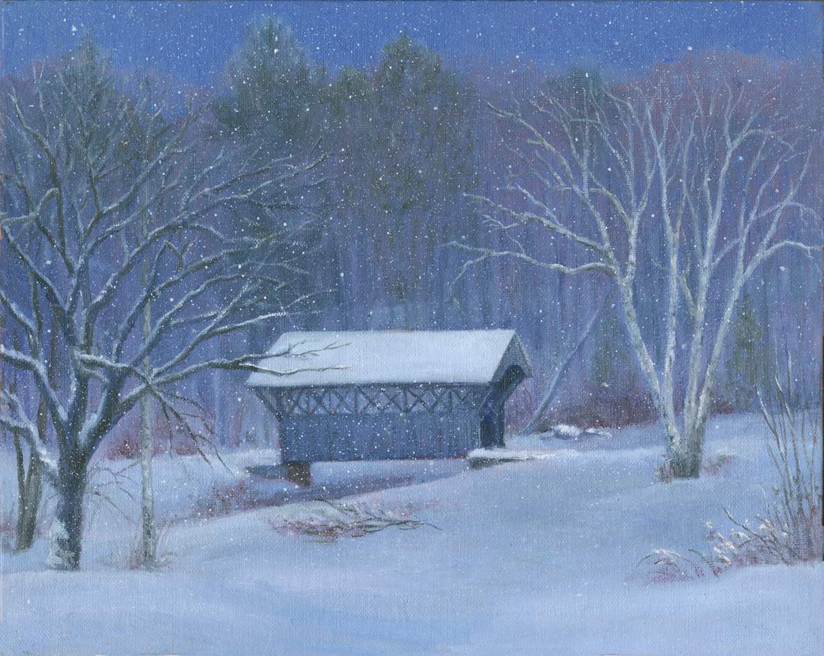 Little Covered Bridge by Tarryl Gabel 