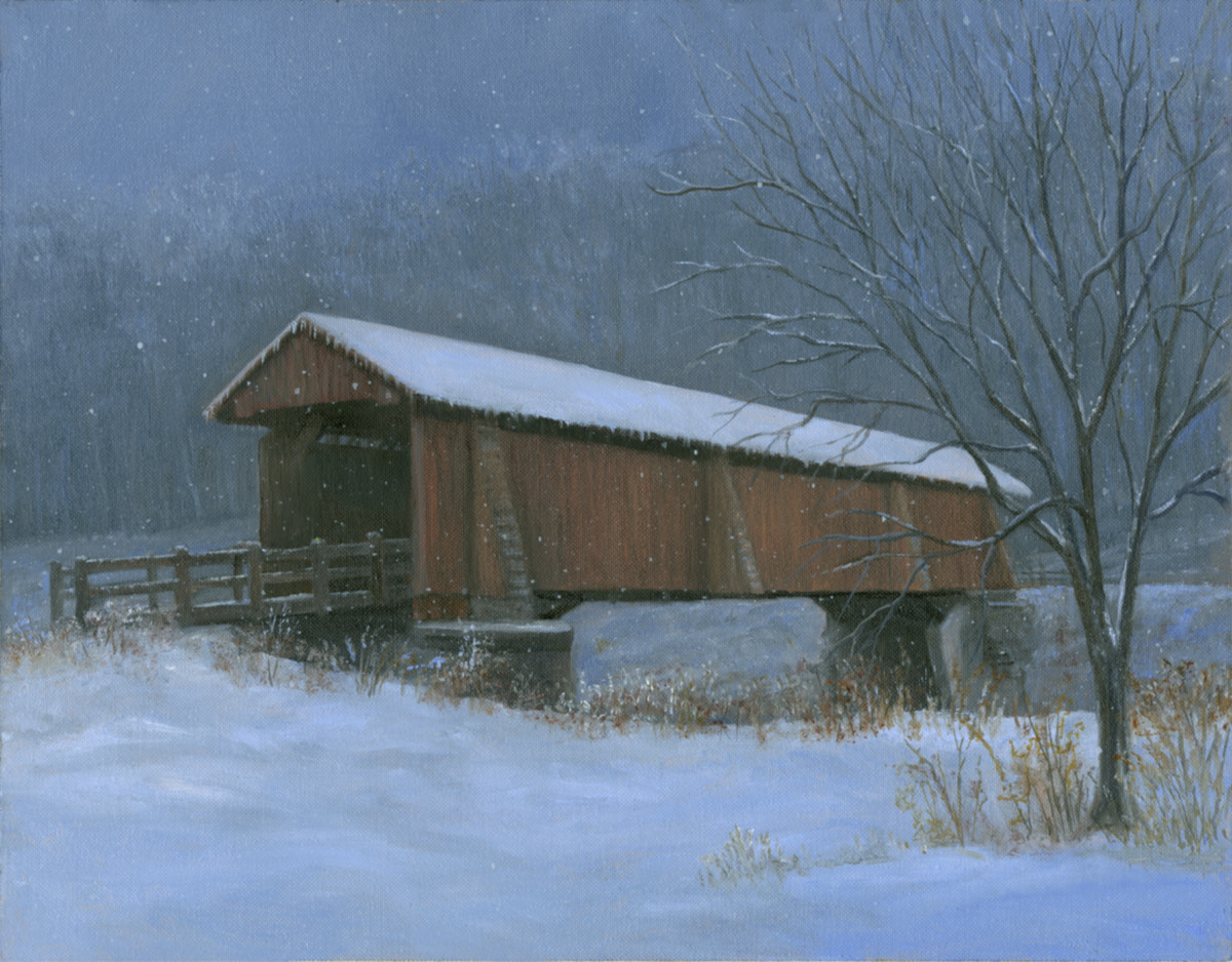 Van Tran Covered Bridge by Tarryl Gabel 