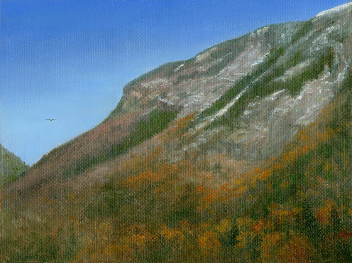 First snowfall at Crawford Notch 