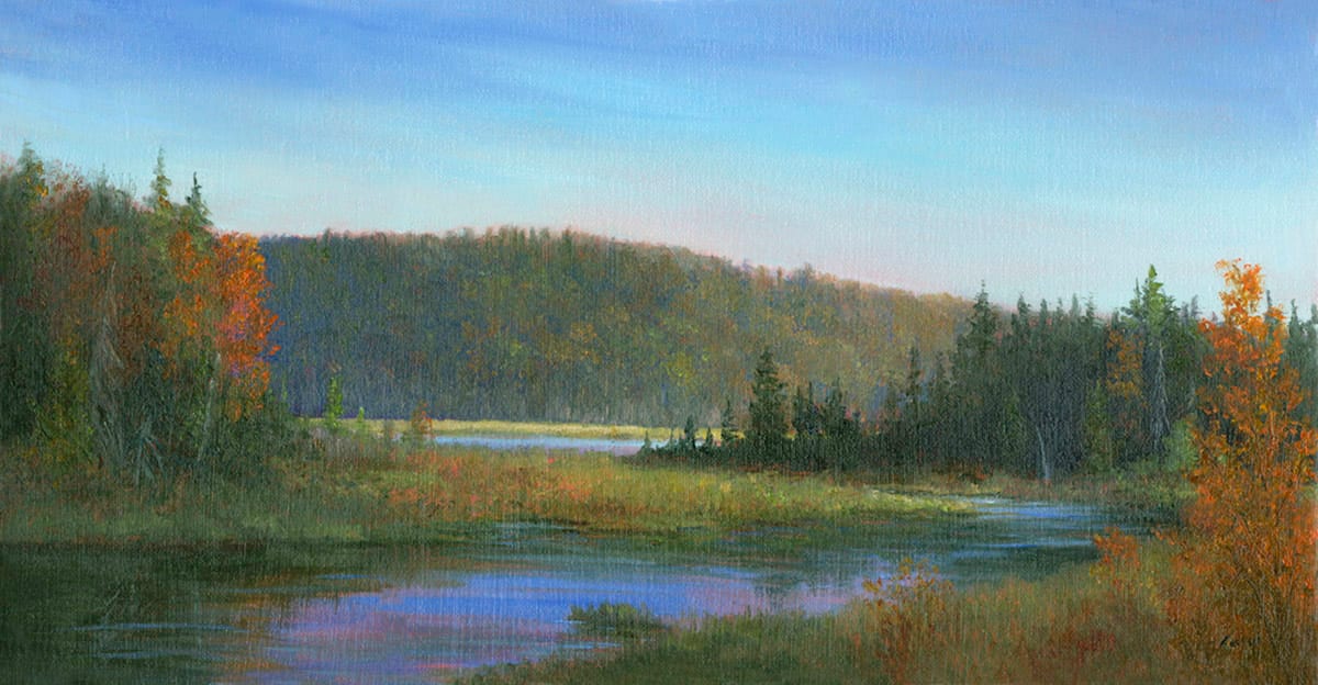 Raquette River, Alive with Color by Tarryl Gabel 