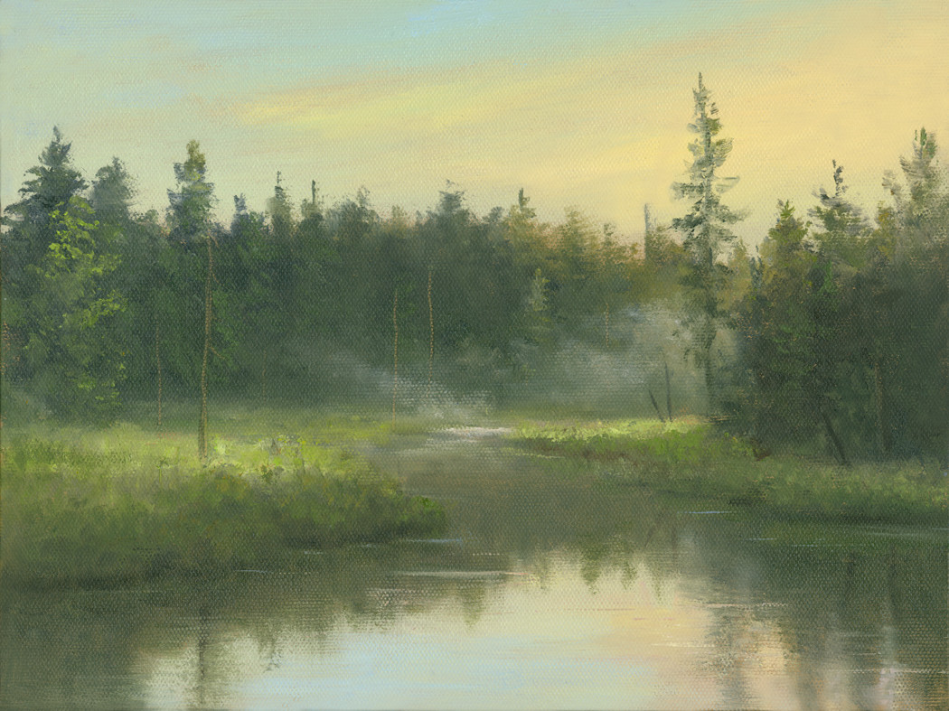 Early Morning Mist-Adirondack Marsh by Tarryl Gabel 