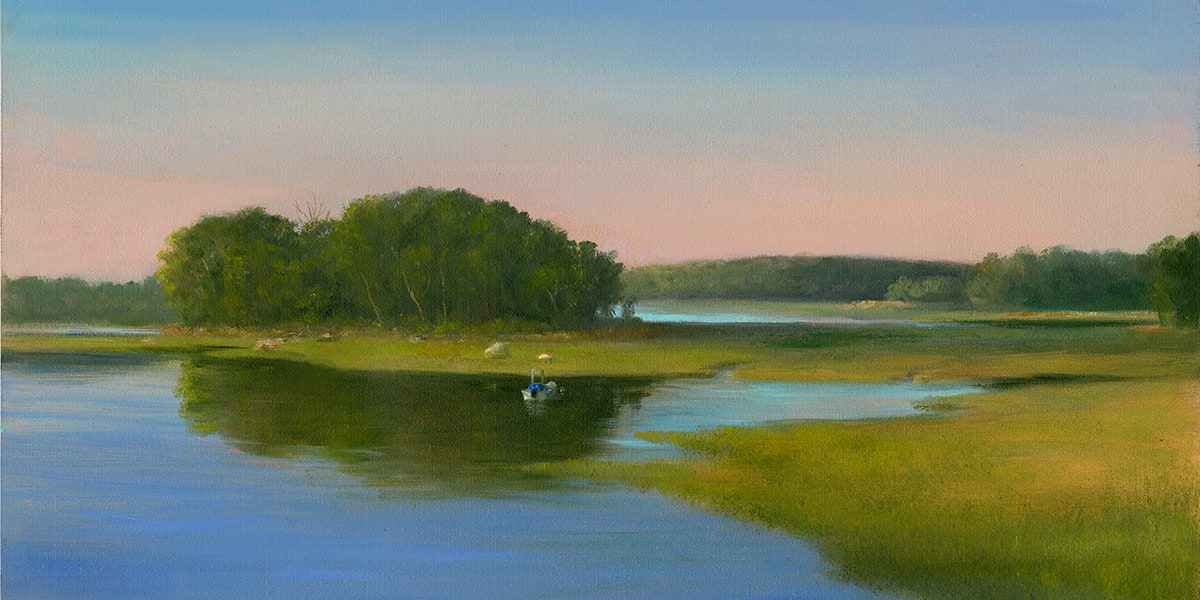 Jones Salt Marsh, Gloucester Town Landing by Tarryl Gabel 