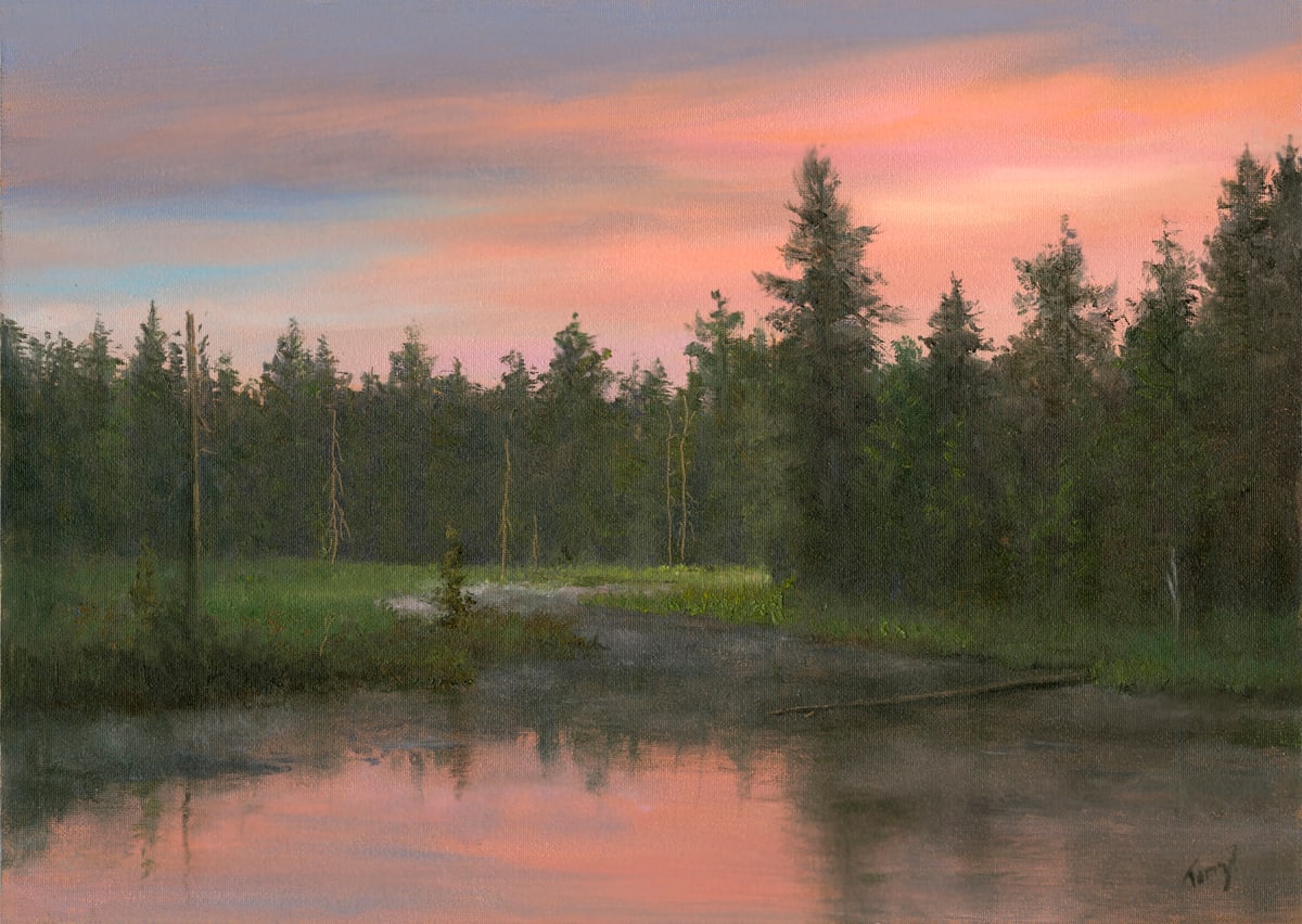 Adirondack Sunrise by Tarryl Gabel 