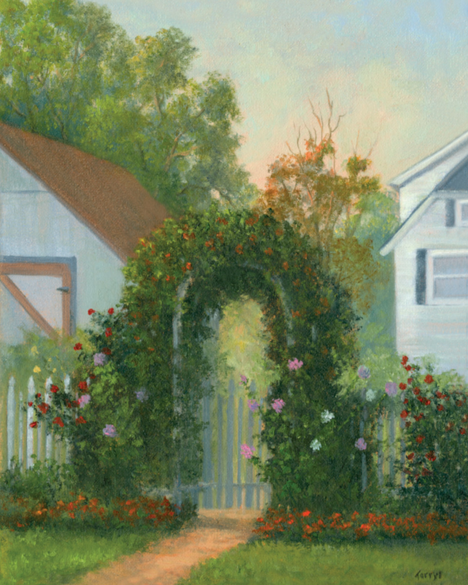 Garden Gate by Tarryl Gabel 