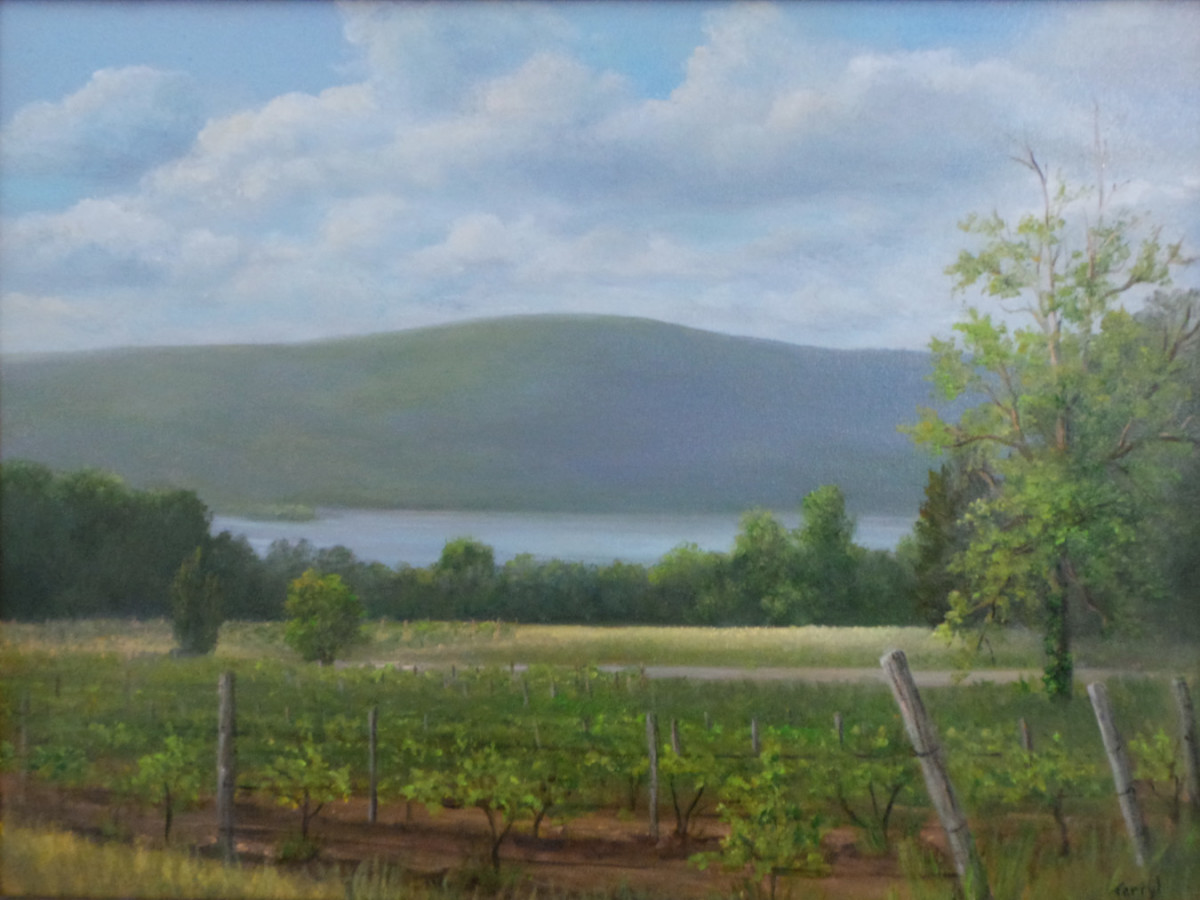 Heron Hill Vines by Tarryl Gabel 