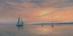 Hindu - Provincetown Harbor by Tarryl Gabel 