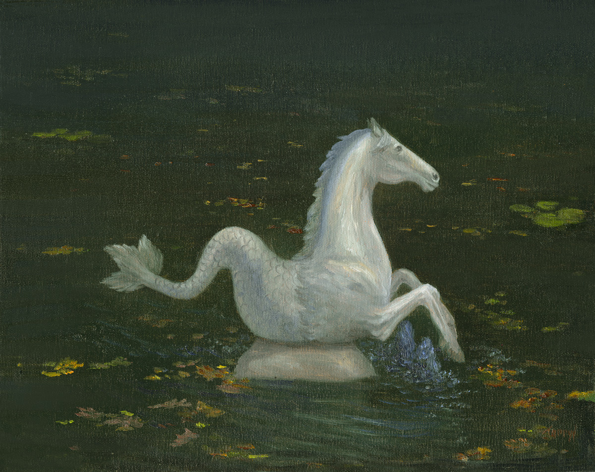 Hippocampus, Winterthur Garden by Tarryl Gabel 