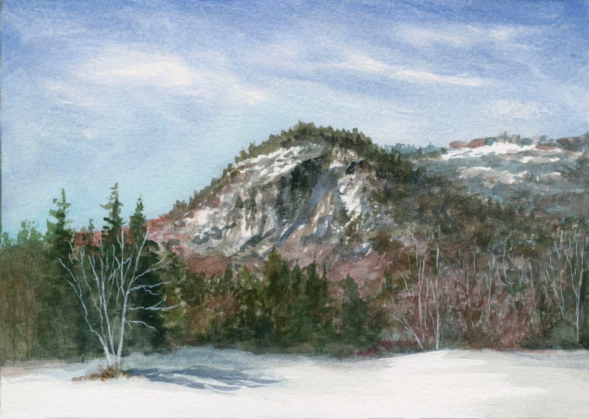 Jackson NH winterscape by Tarryl Gabel 