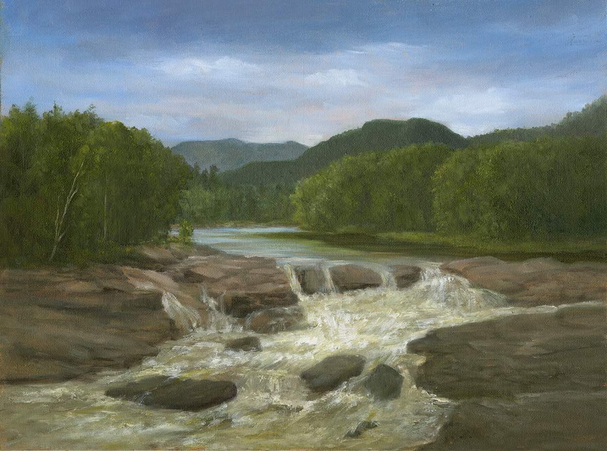 View from the Covered Bridge, Jay by Tarryl Gabel, Image 1.