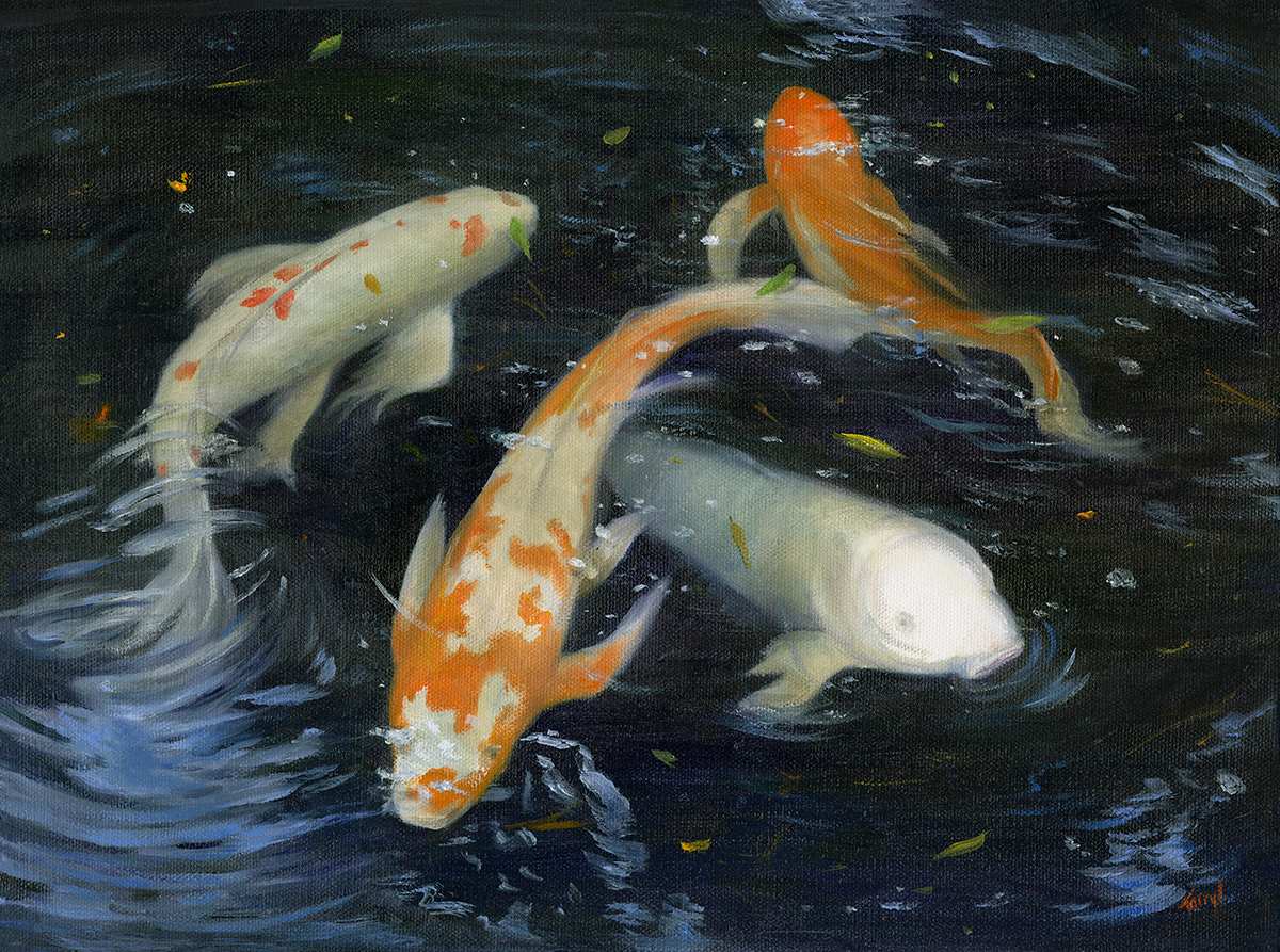 Koi by Tarryl Gabel 