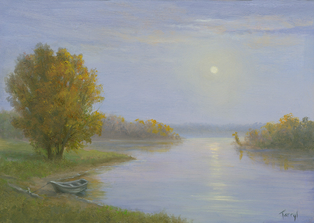 Early Moonrise by Tarryl Gabel 