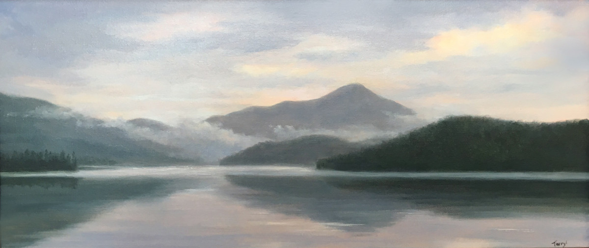 Lake Placid Reflections by Tarryl Gabel 