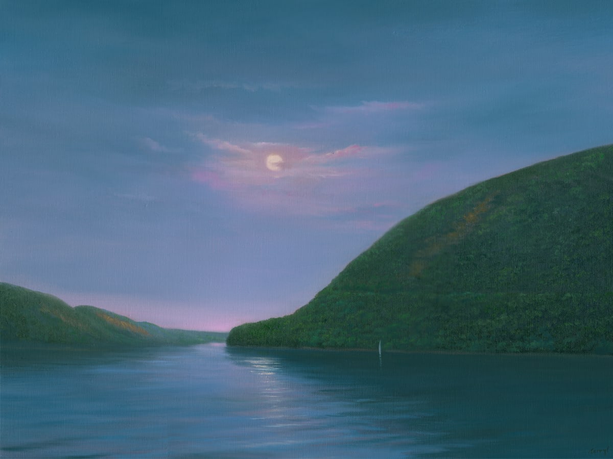 Strawberry Moon, "commissioned larger" by Tarryl Gabel 