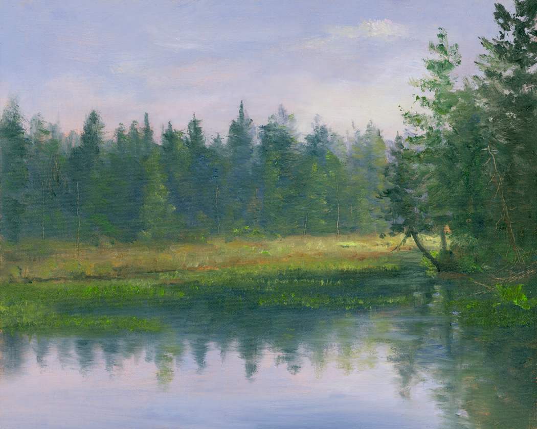 Leaning Tree- ADK Marsh by Tarryl Gabel, Image 1.