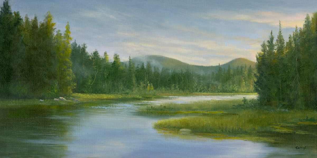 Meatchum Pond, Adirondacks by Tarryl Gabel 