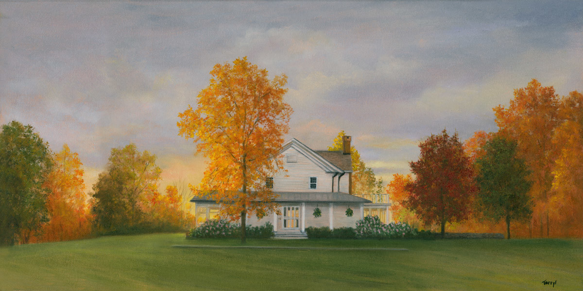 Millbrook Farmhouse by Tarryl Gabel 