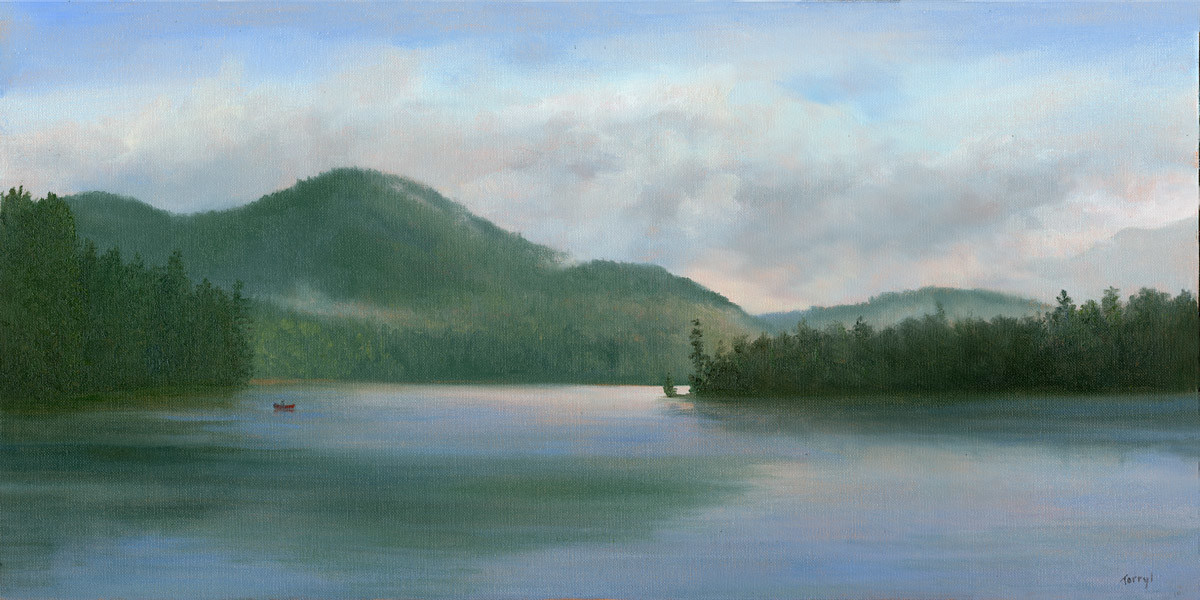 Mirror Lake Mist by Tarryl Gabel 