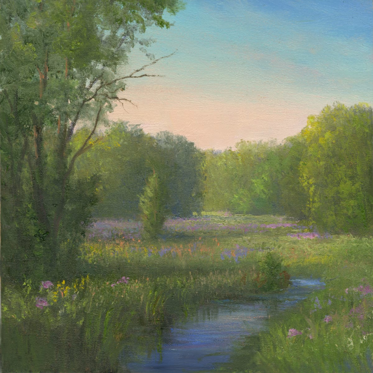 Colorful little marsh by Tarryl Gabel 