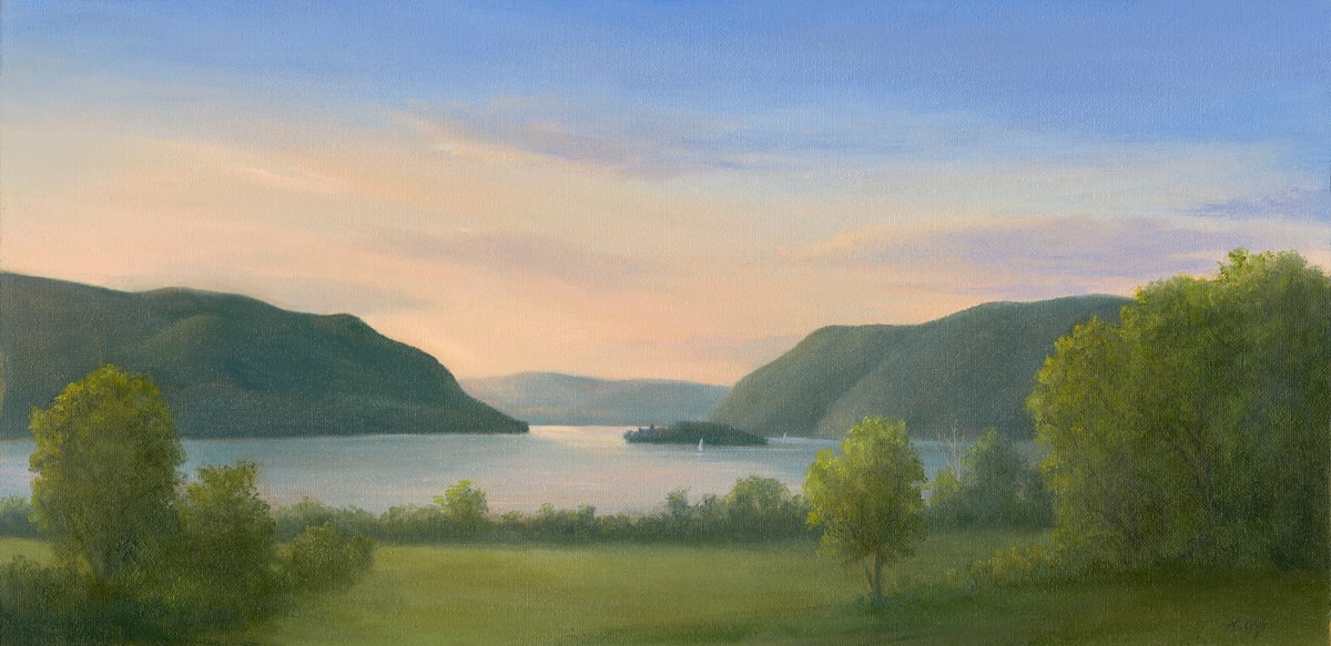 Morning view of the Hudson Highlands by Tarryl Gabel 