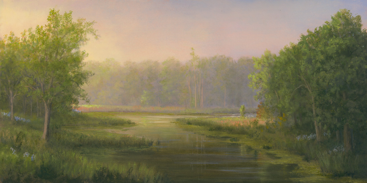 Sun-kissed Morning at Nyquist Bird Sanctuary by Tarryl Gabel 