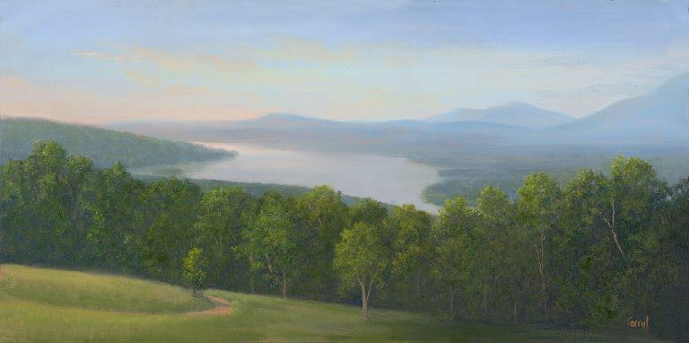 Olana Vista, summer morning by Tarryl Gabel 