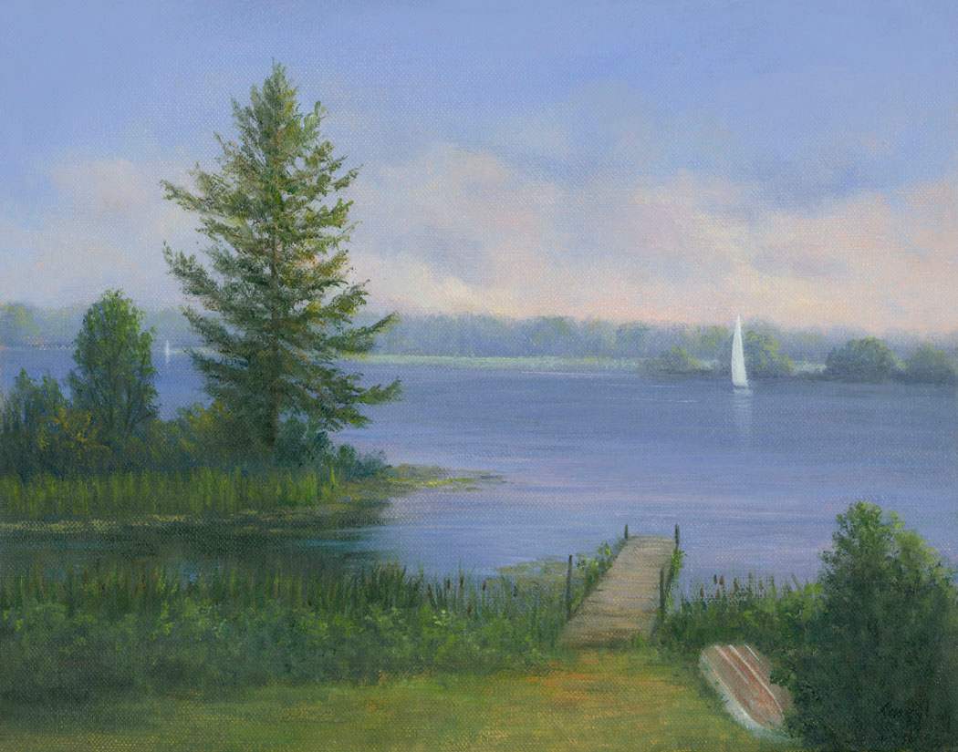 Old Dock, Chippewa Bay by Tarryl Gabel, Image 1.