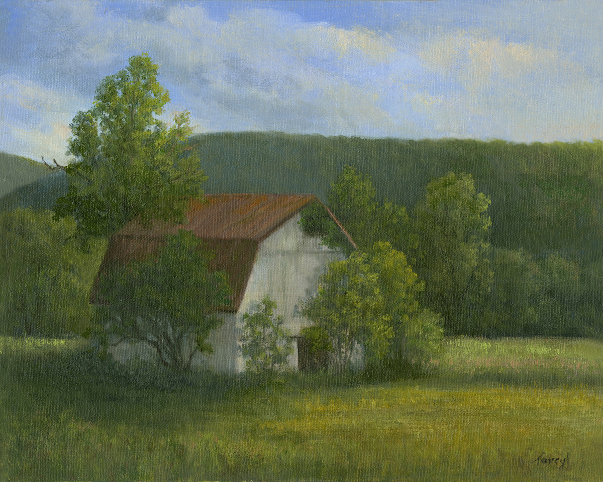 Going Under, old barn in Bristol by Tarryl Gabel 