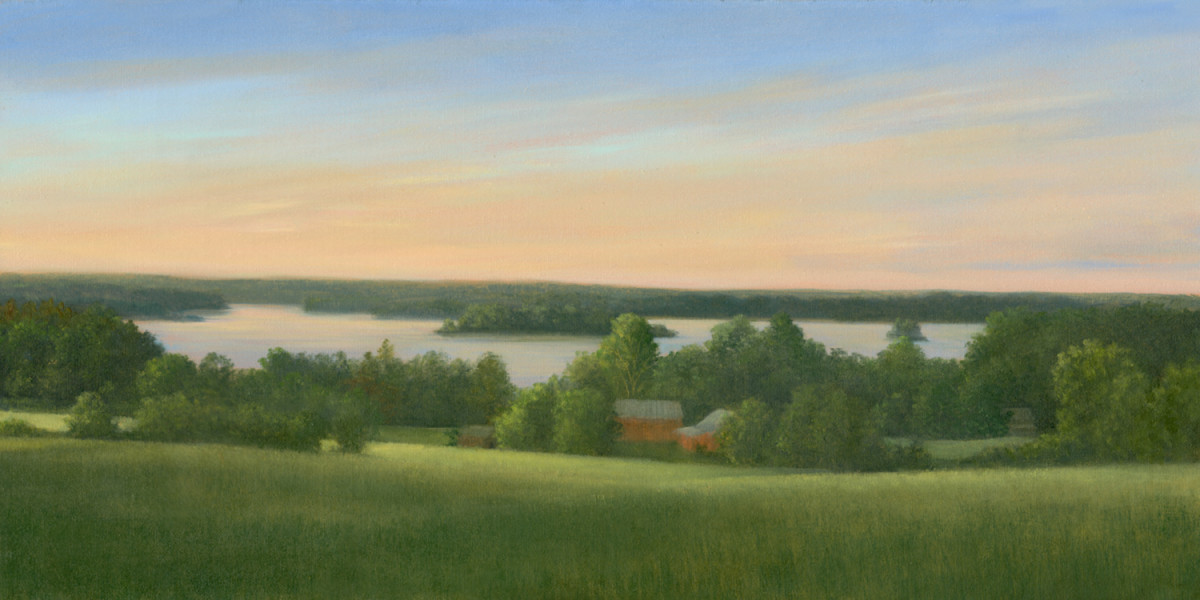 Sunrise overlooking Black Lake by Tarryl Gabel 