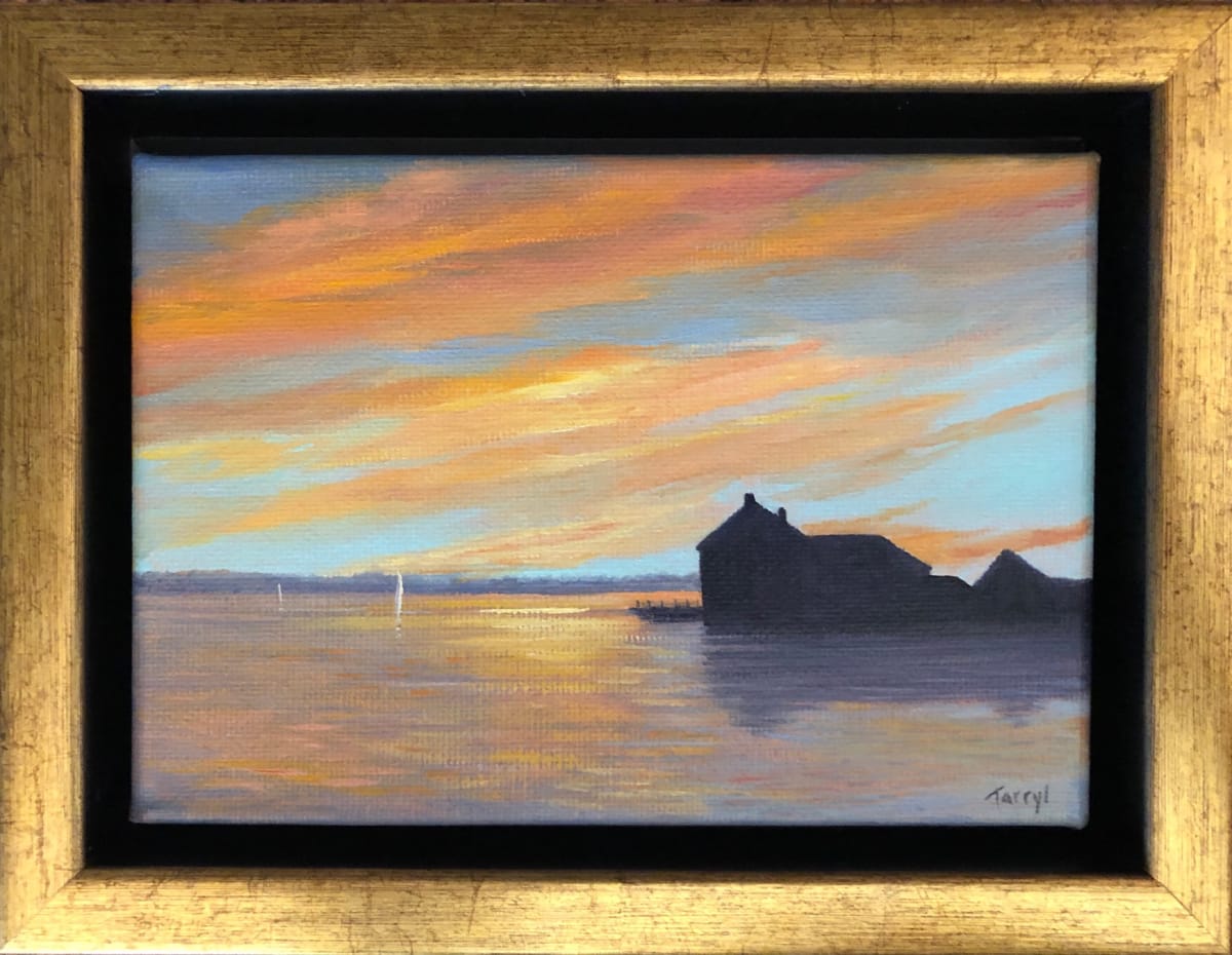Cape Cod Sunset, Lewis Bay mini, Image 1.