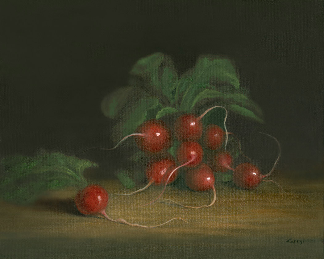 Radish Bunch by Tarryl Gabel 