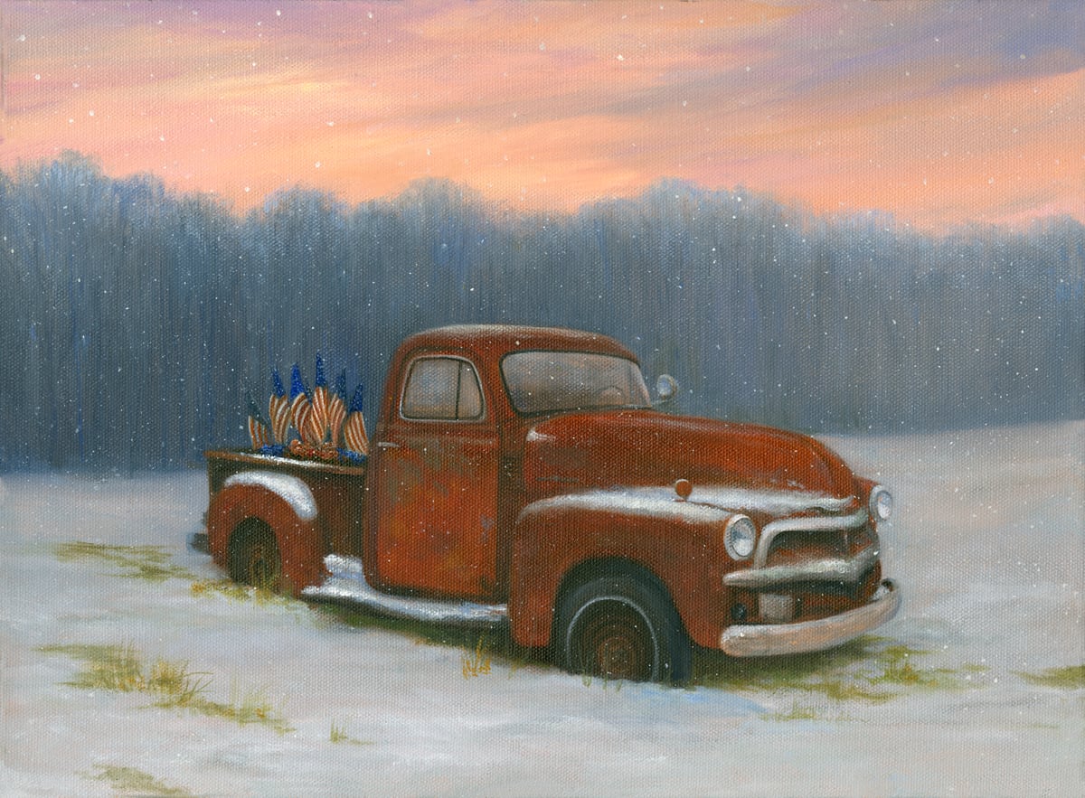 The Patriot- Red Chevy by Tarryl Gabel, Image 1.