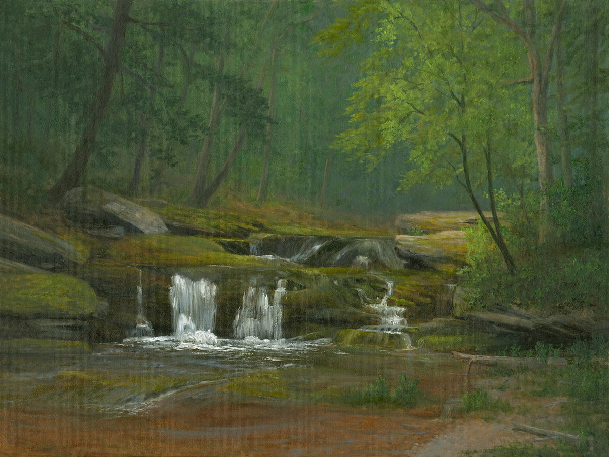 Roaring Kill Falls, Catskills by Tarryl Gabel, Image 1.