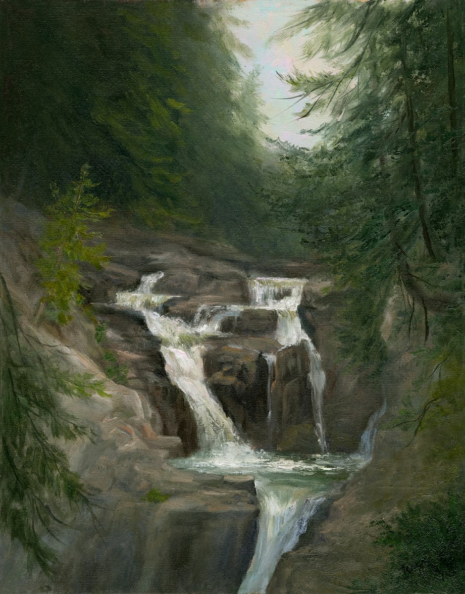 Split Rock Falls, Adirondacks by Tarryl Gabel, Image 1.