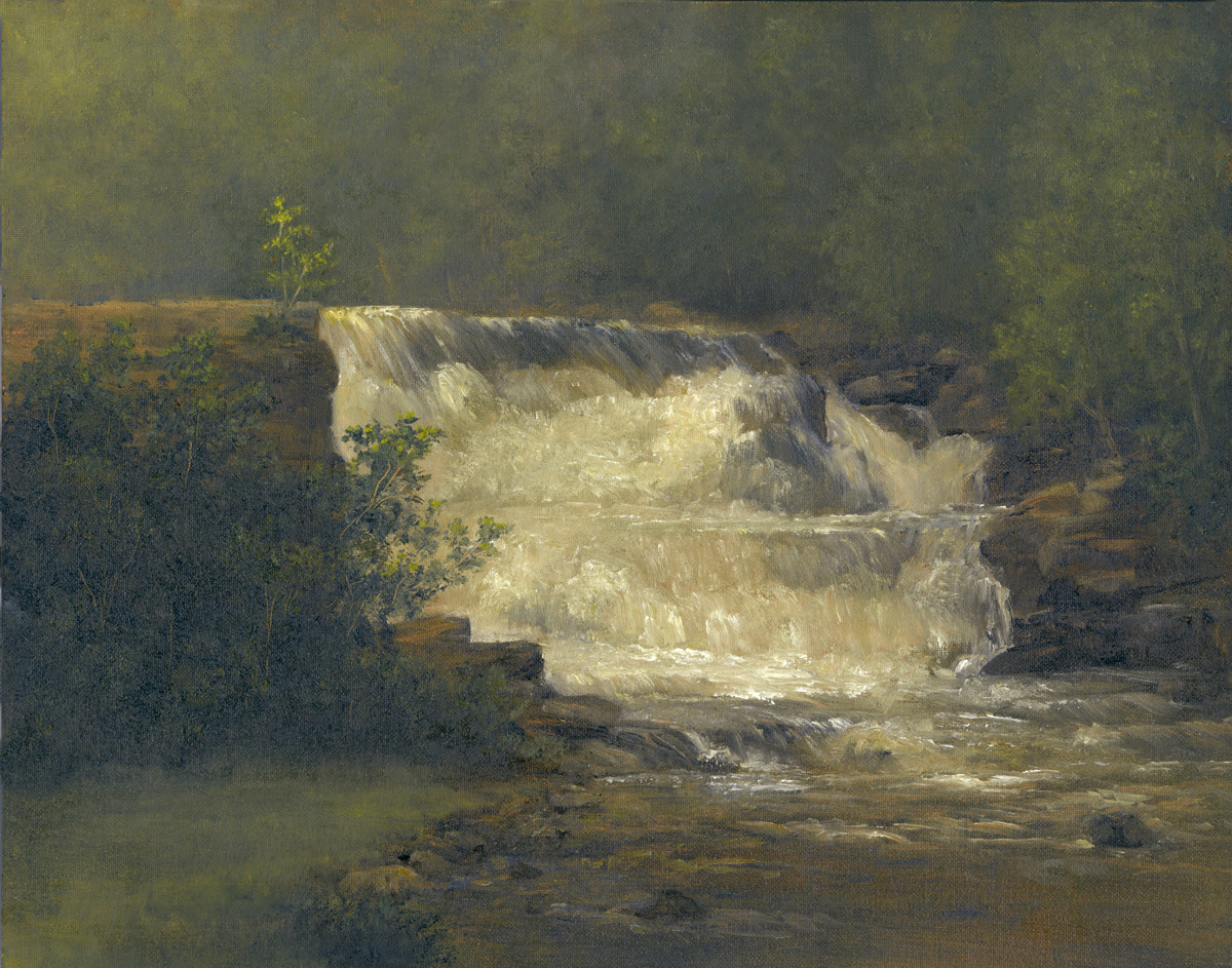 St. Regis Falls by Tarryl Gabel 