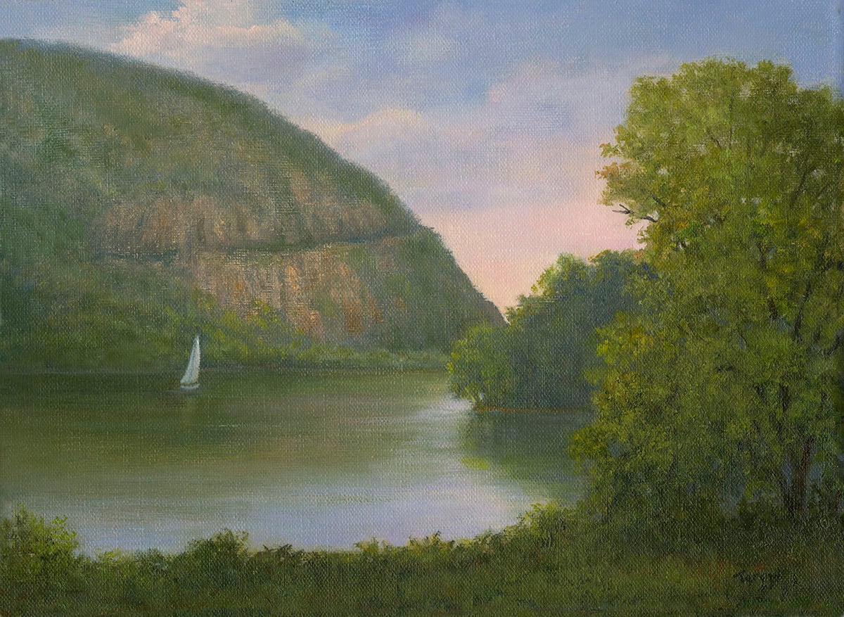 Storm King View from Coldspring by Tarryl Gabel 