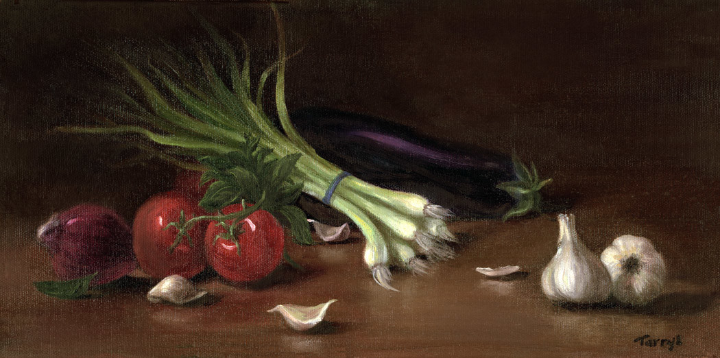 Garden Fresh Still Life by Tarryl Gabel 