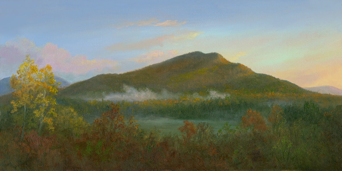 Sunrise from Eagle Mountain, Jackson NH 