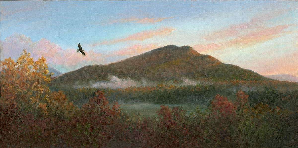 Sunrise from Eagle Mountain, Jackson NH by Tarryl Gabel, Image 1.