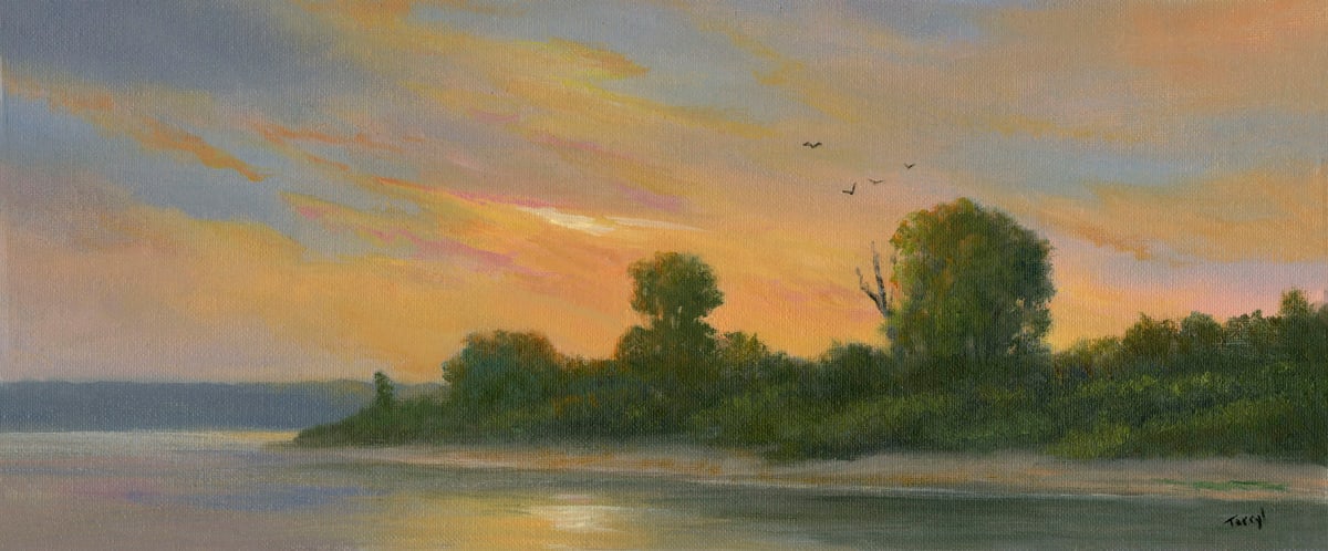 Sunset over the point by Tarryl Gabel, Image 2.